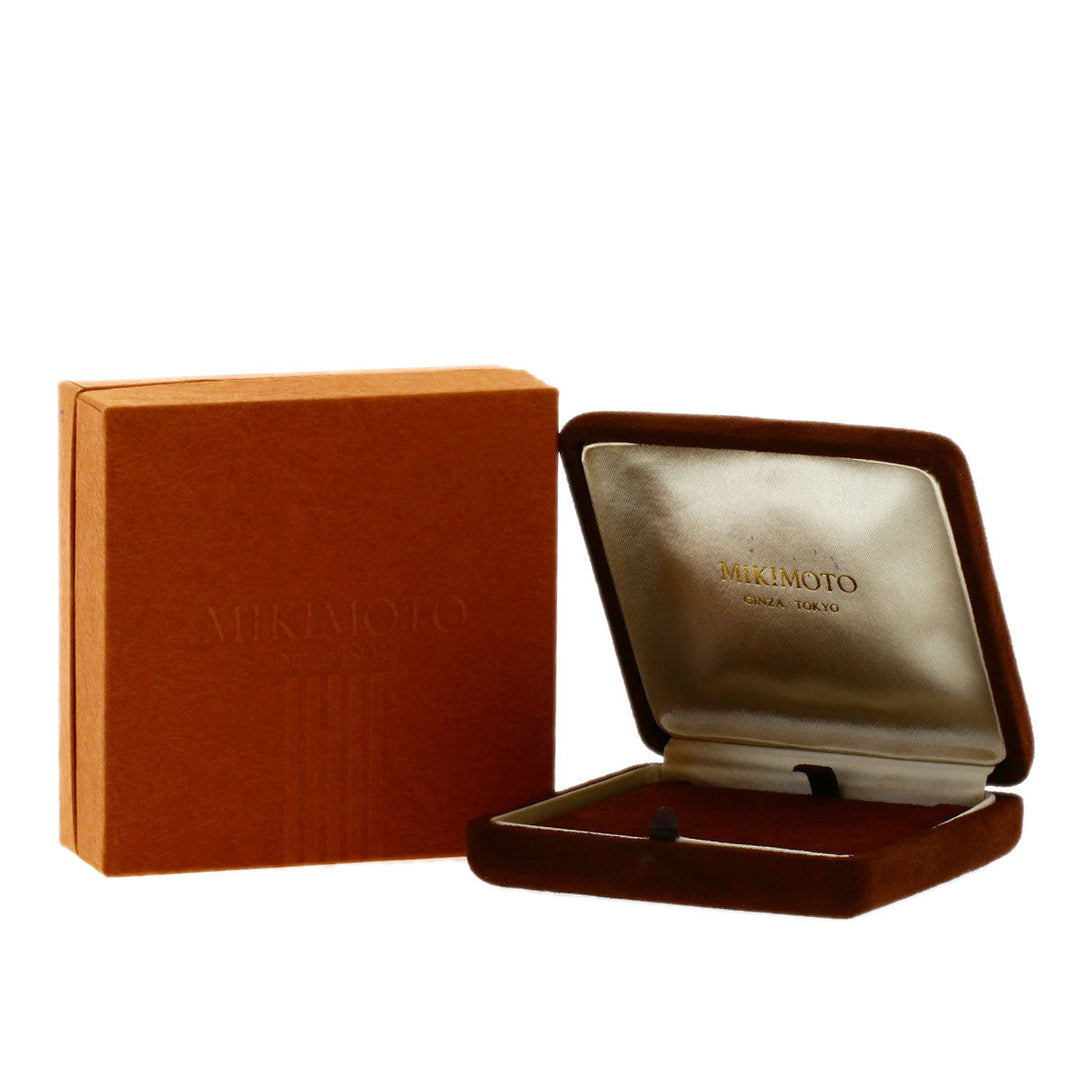 MIKIMOTO Pendant top 18K Yellow Gold gold Pearl pearl diamond