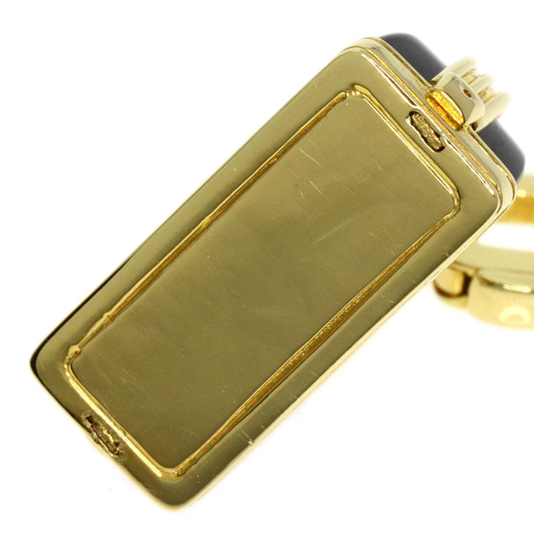 LOUIS VUITTON Pendant top 18K Yellow Gold gold Alma onyx charm Women Used Authentic
