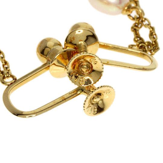 TASAKI Earring 18K Yellow Gold gold Freshwater Pearl Women Used Authentic