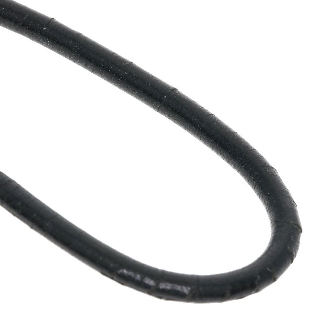 MIKIMOTO Necklace K18WG Silver Coral motif Women Used Authentic