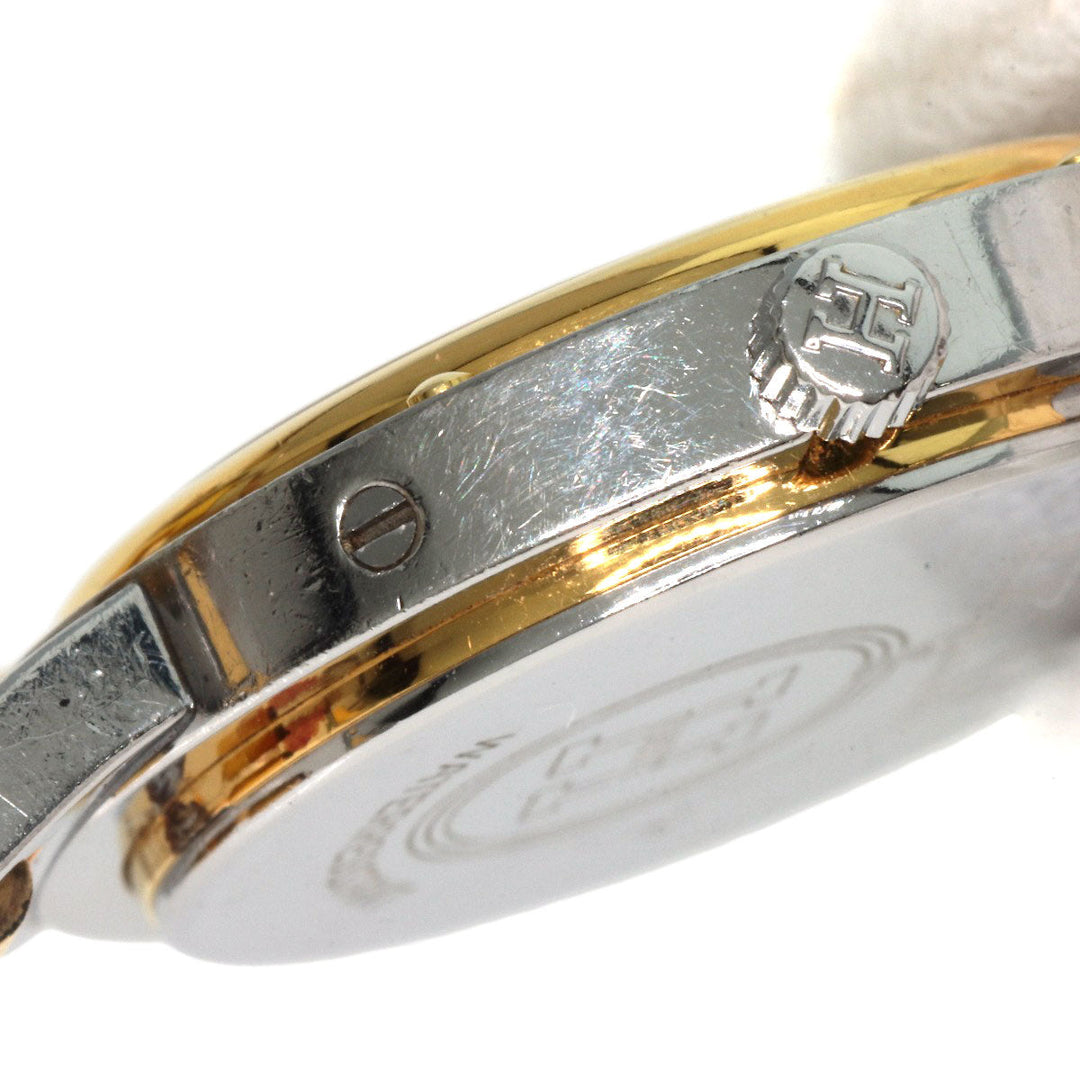 HERMES Watches Quartz Stainless Steel , SSxGP gold Clipper Old Belt Ivory dial Women Used Authentic