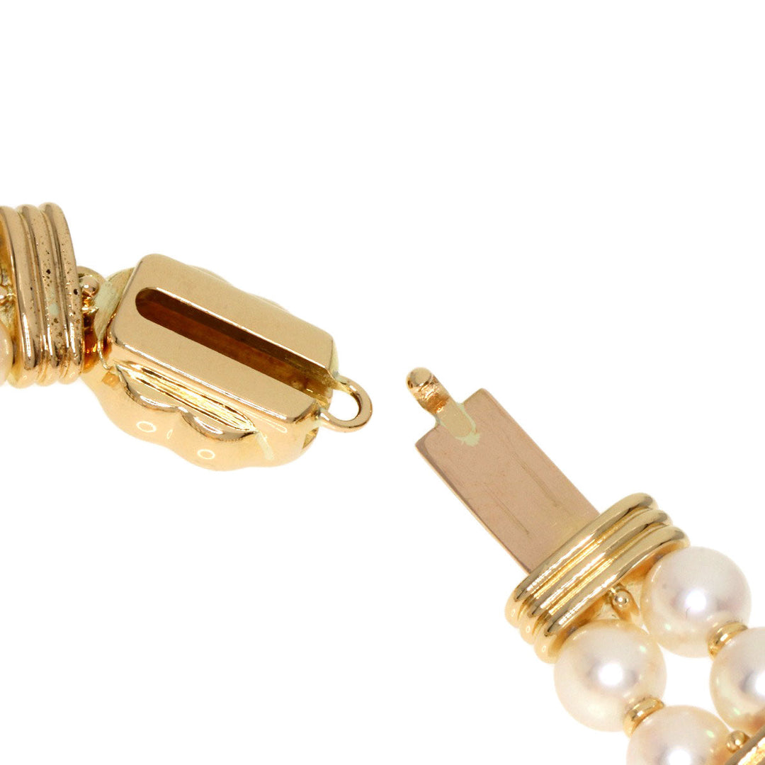 SEIKO Watches Quartz 2F70-5010 18K Yellow Gold gold CREDOR Pearl Diamond Bezel White shell dial