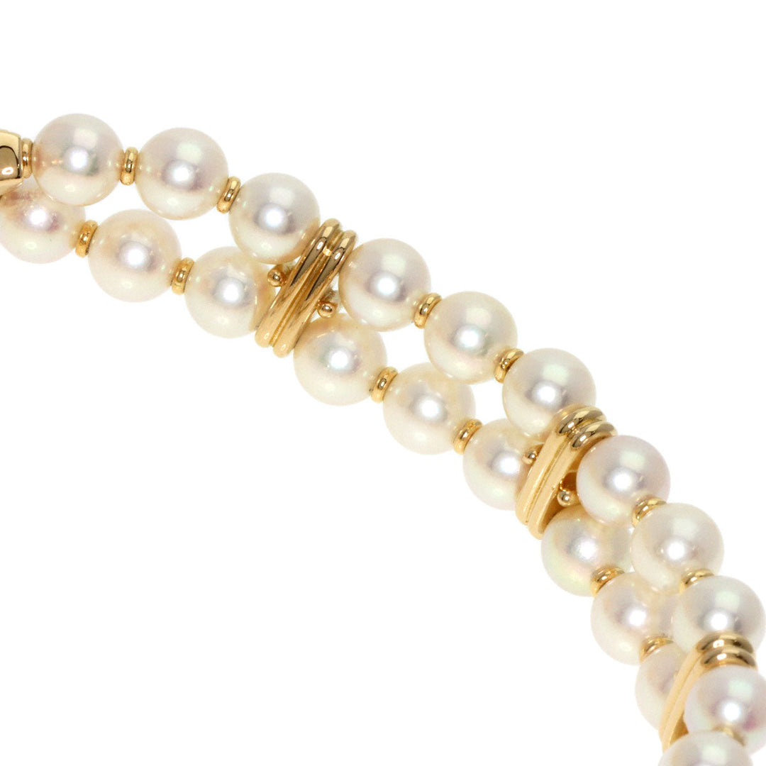 SEIKO Watches Quartz 2F70-5010 18K Yellow Gold gold CREDOR Pearl Diamond Bezel White shell dial