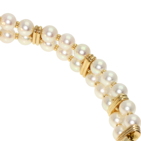 SEIKO Watches Quartz 2F70-5010 18K Yellow Gold gold CREDOR Pearl Diamond Bezel White shell dial