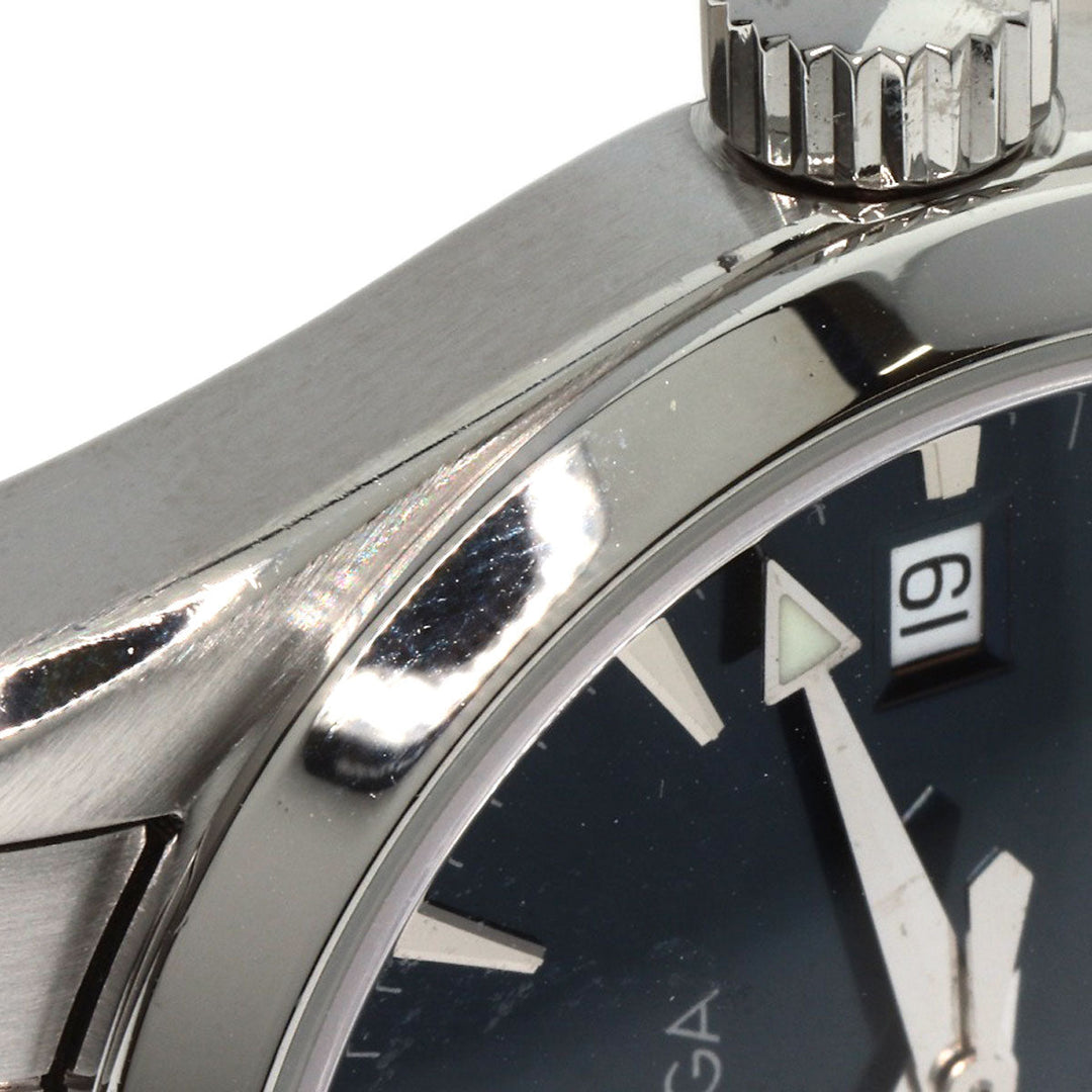 OMEGA Watches Quartz 2518.80 Stainless Steel Silver Seamaster Aqua Terra blue dial