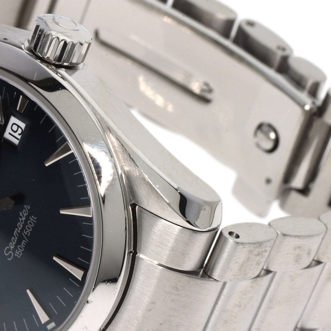OMEGA Watches Quartz 2518.80 Stainless Steel Silver Seamaster Aqua Terra blue dial