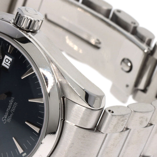 OMEGA Watches Quartz 2518.80 Stainless Steel Silver Seamaster Aqua Terra blue dial