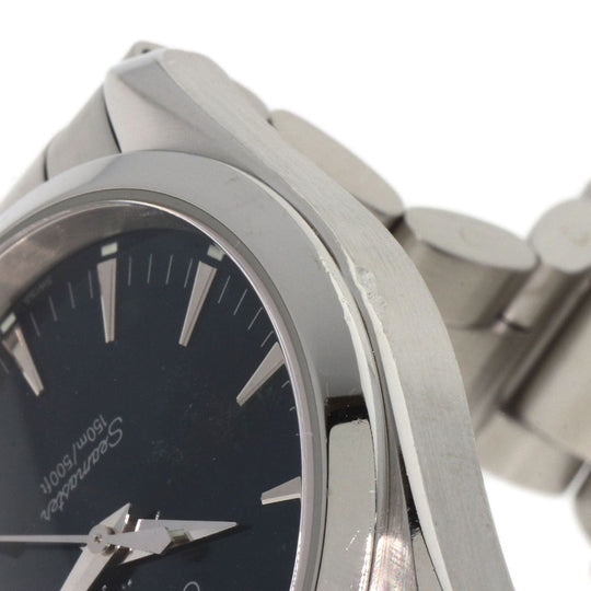 OMEGA Watches Quartz 2518.80 Stainless Steel Silver Seamaster Aqua Terra blue dial