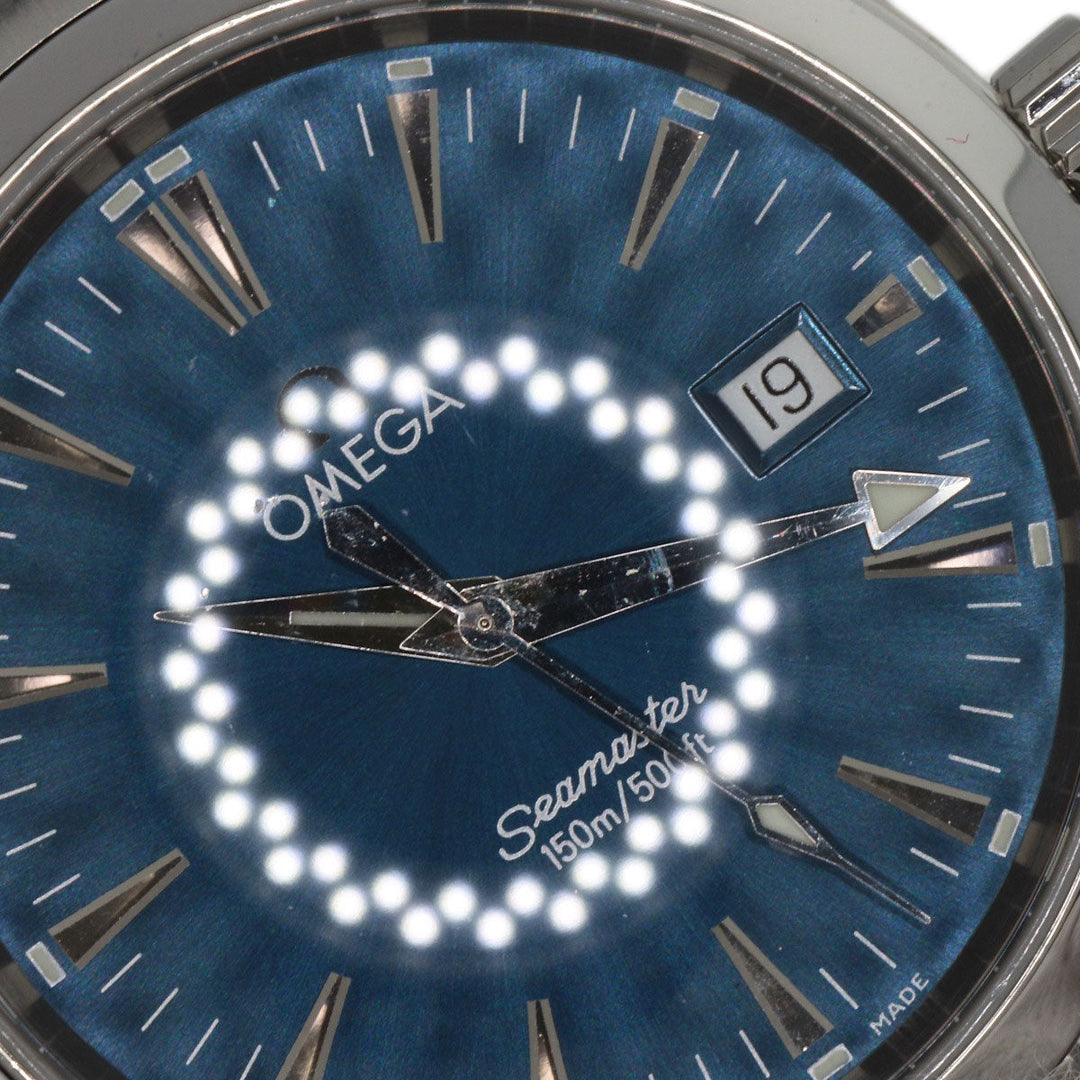 OMEGA Watches Quartz 2518.80 Stainless Steel Silver Seamaster Aqua Terra blue dial