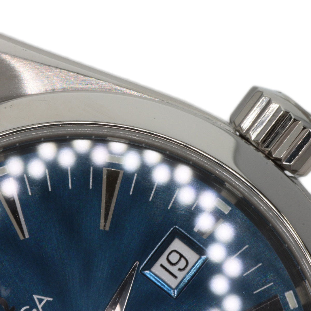 OMEGA Watches Quartz 2518.80 Stainless Steel Silver Seamaster Aqua Terra blue dial