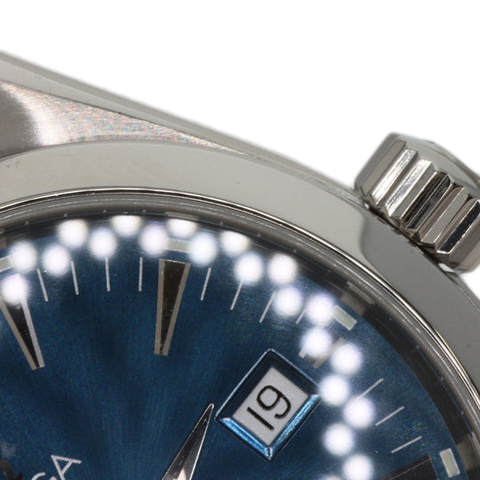 OMEGA Watches Quartz 2518.80 Stainless Steel Silver Seamaster Aqua Terra blue dial
