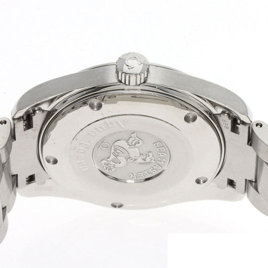 OMEGA Watches Quartz 2518.80 Stainless Steel Silver Seamaster Aqua Terra blue dial