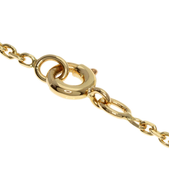 CARTIER bracelet 18K Yellow Gold gold Baignoire oval plate Women Used Authentic