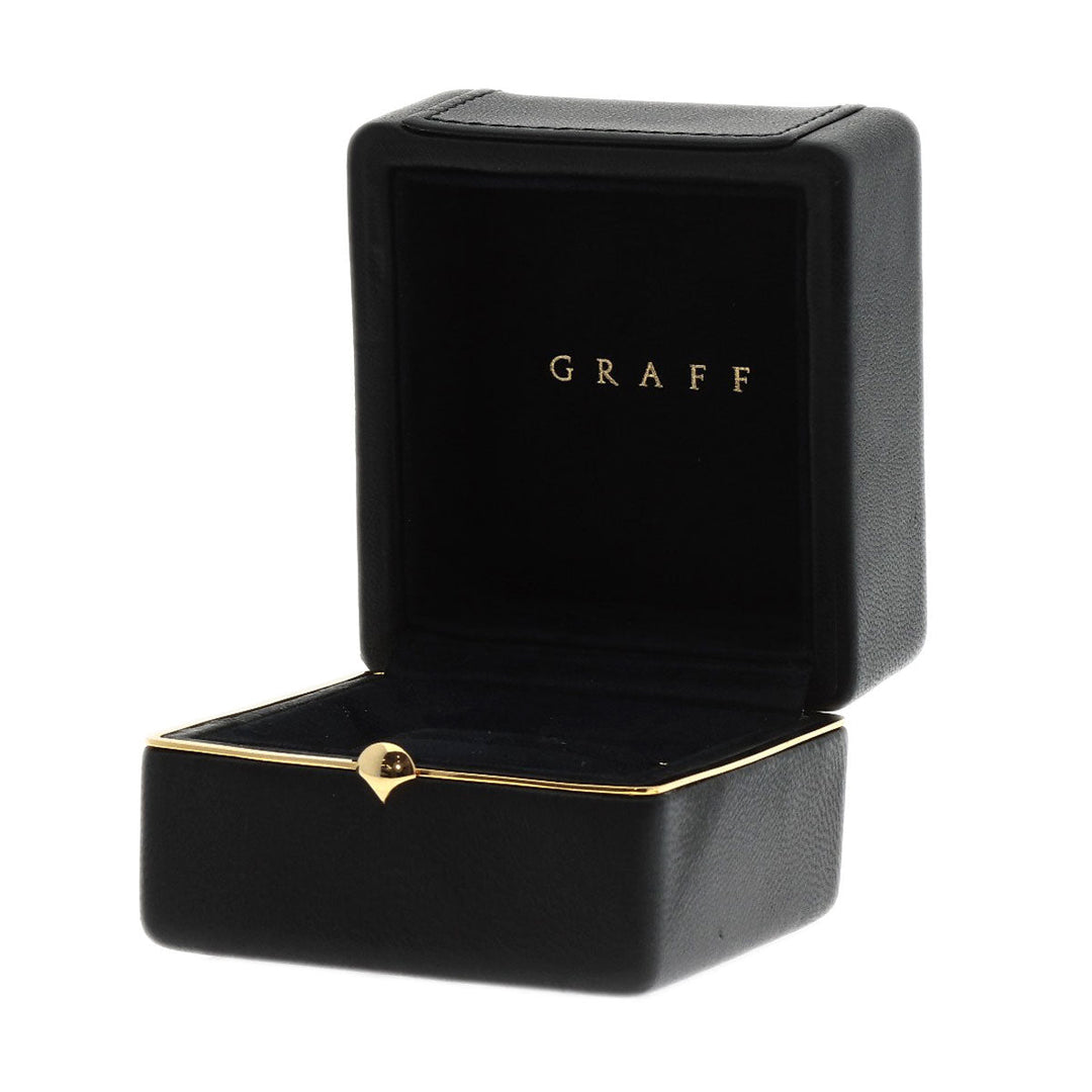 GRAFF Ring K18WG Silver Pav Butterfly Diamond Mini Women Used Authentic