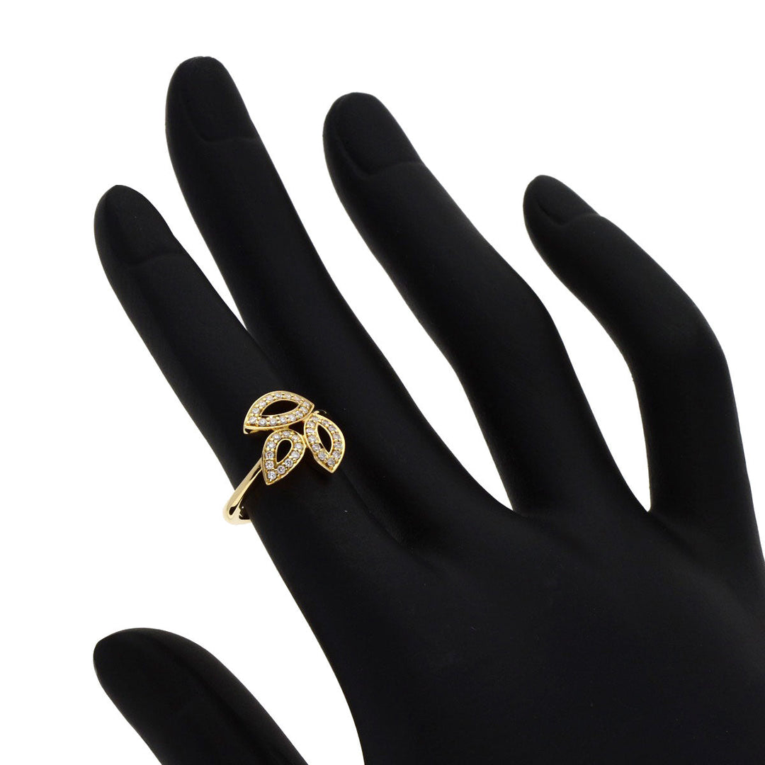 HARRY WINSTON Ring 18K Yellow Gold gold Lily Cluster Mini Diamond