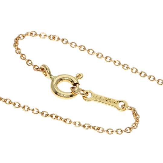 TIFFANY&Co. Necklace 18K Yellow Gold gold Bean Diamond Women Used Authentic