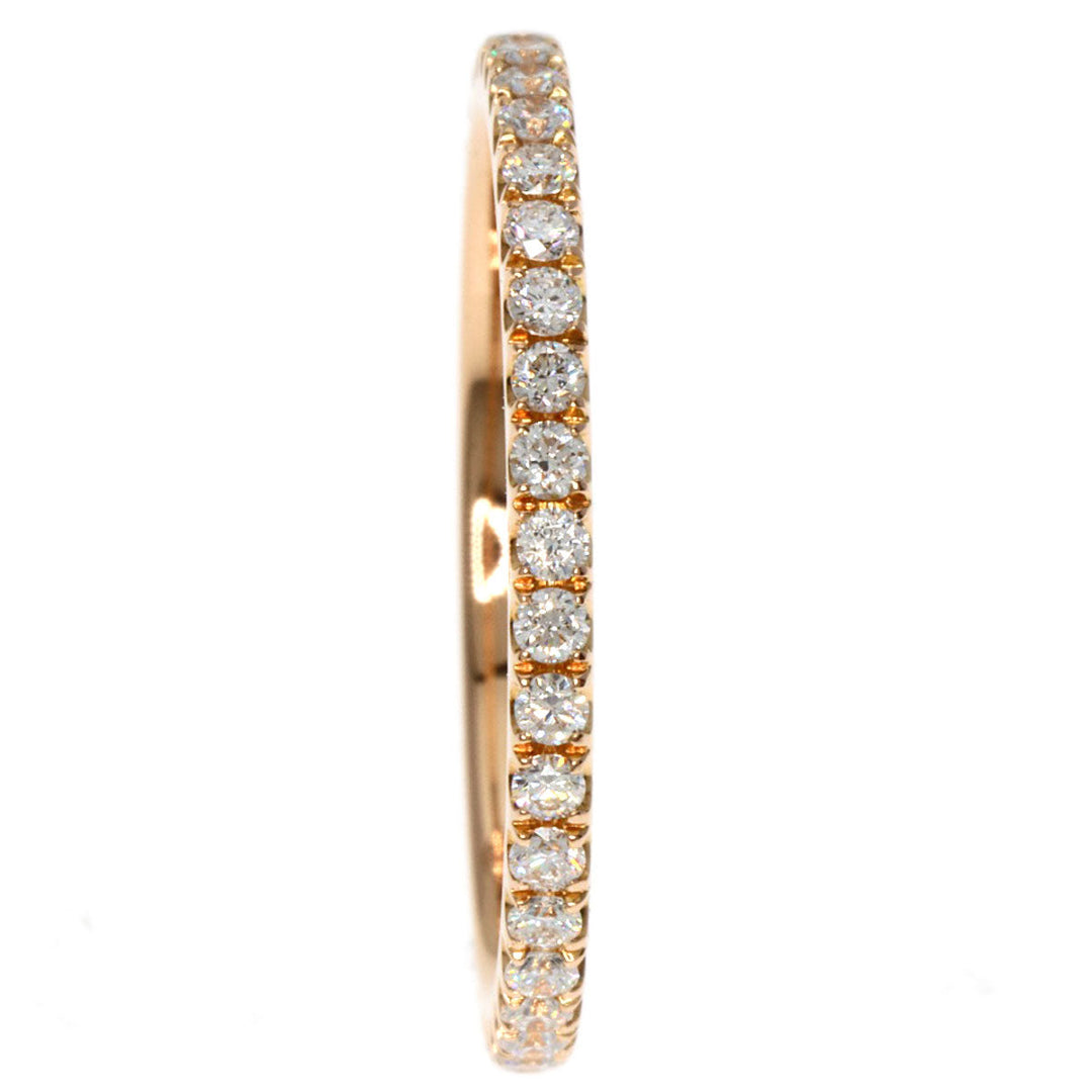 Chaumet Ring 18K Pink Gold gold Eternal de Chaumet Pavé Diamond #48