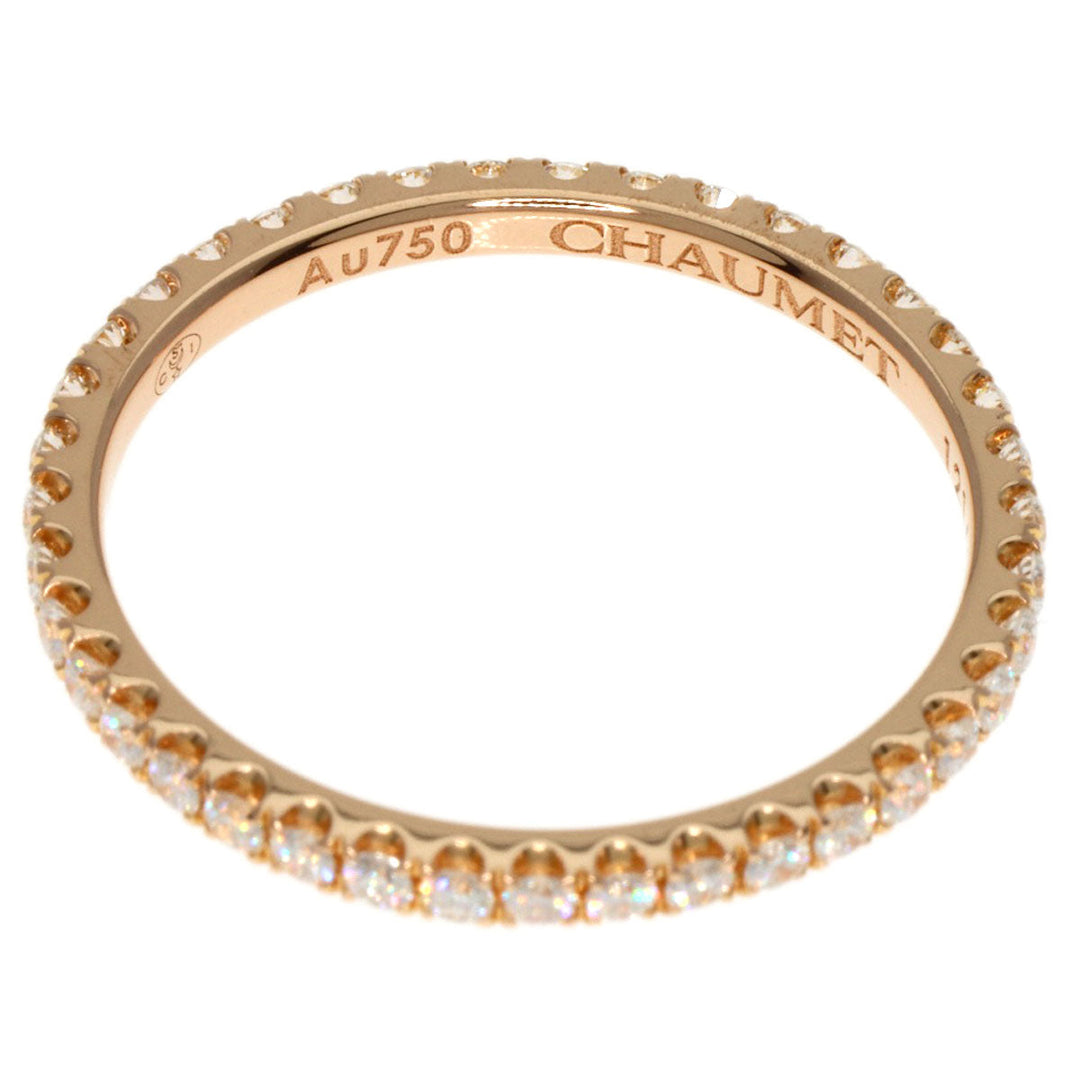 Chaumet Ring 18K Pink Gold gold Eternal de Chaumet Pavé Diamond #48