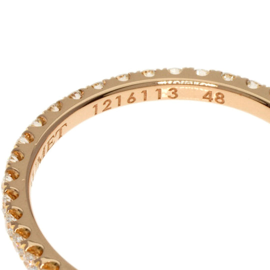 Chaumet Ring 18K Pink Gold gold Eternal de Chaumet Pavé Diamond #48