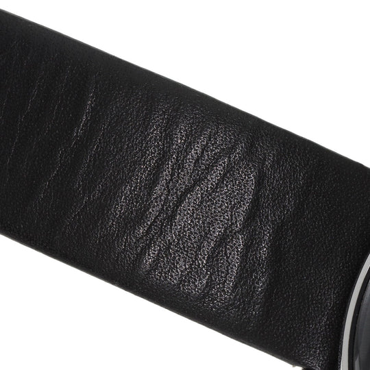 agnes b. Watches Quartz VD57-KR30 Stainless Steel, Leather black Round face black dial mens Used Authentic