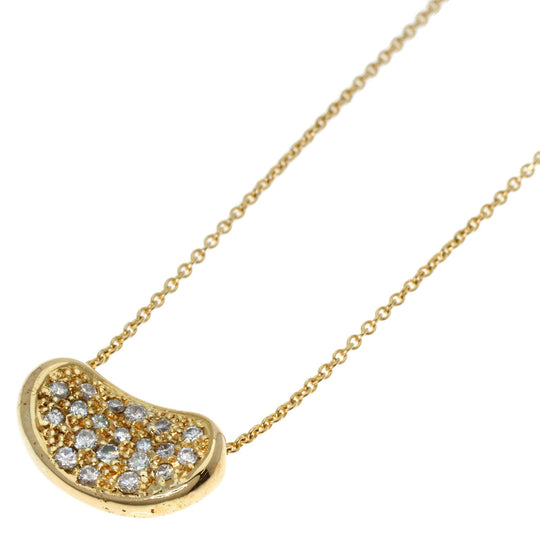 TIFFANY&Co. Necklace 18K Yellow Gold gold Bean Diamond