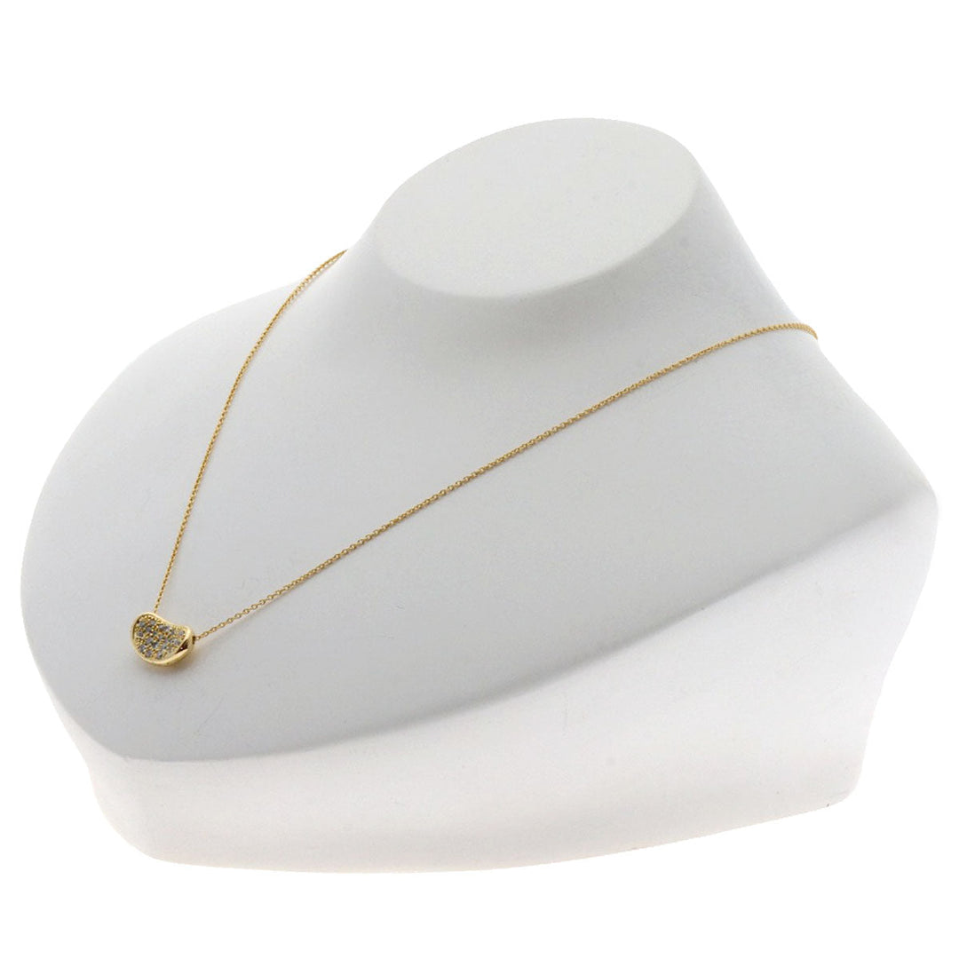 TIFFANY&Co. Necklace 18K Yellow Gold gold Bean Diamond