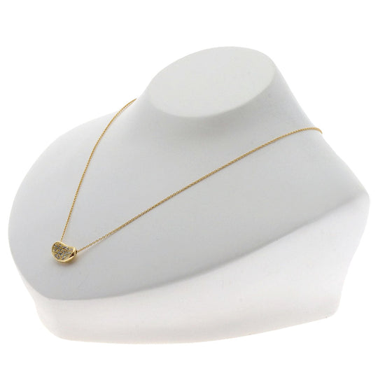 TIFFANY&Co. Necklace 18K Yellow Gold gold Bean Diamond