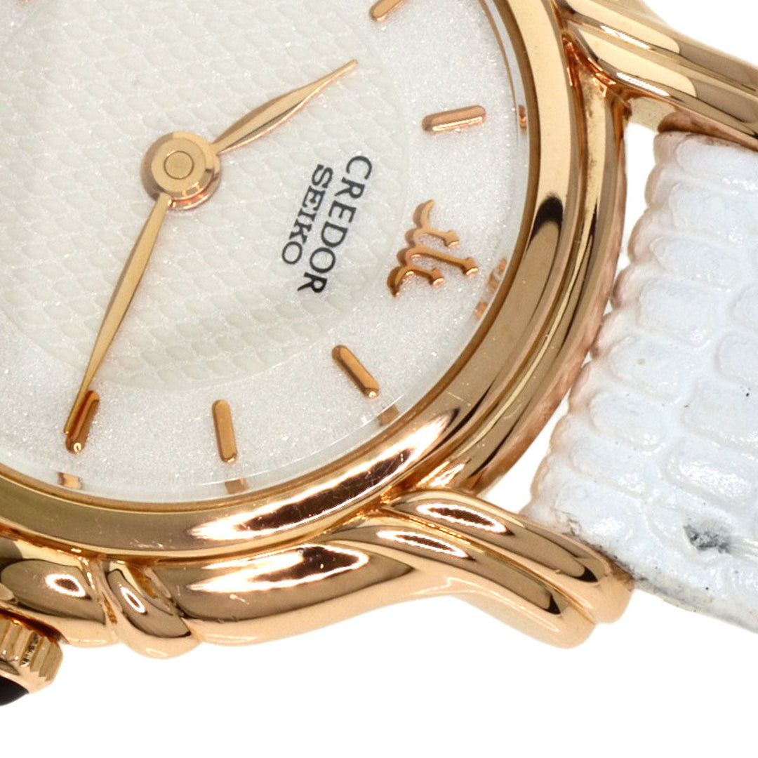 SEIKO Watches Quartz 2J80-0070 18K Pink Gold gold CREDOR Ivory dial