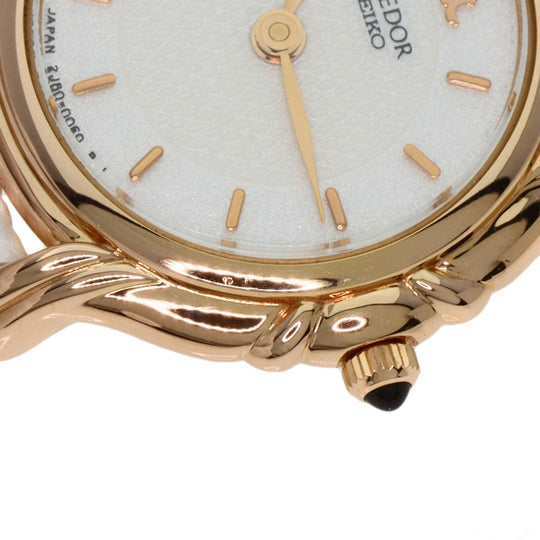 SEIKO Watches Quartz 2J80-0070 18K Pink Gold gold CREDOR Ivory dial