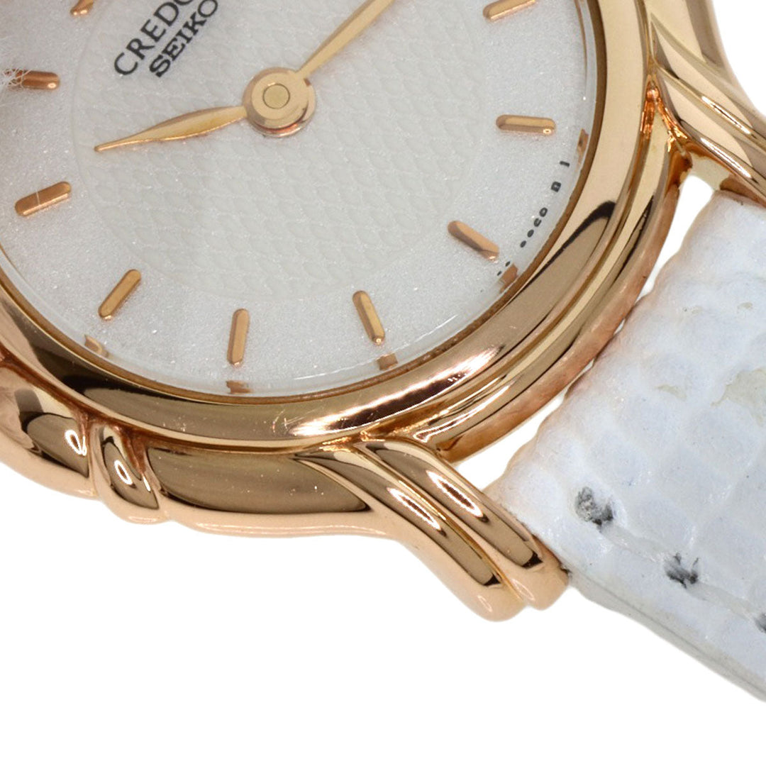 SEIKO Watches Quartz 2J80-0070 18K Pink Gold gold CREDOR Ivory dial