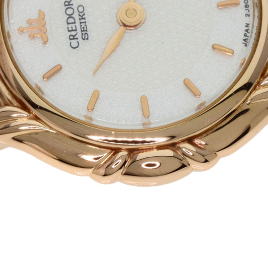SEIKO Watches Quartz 2J80-0070 18K Pink Gold gold CREDOR Ivory dial