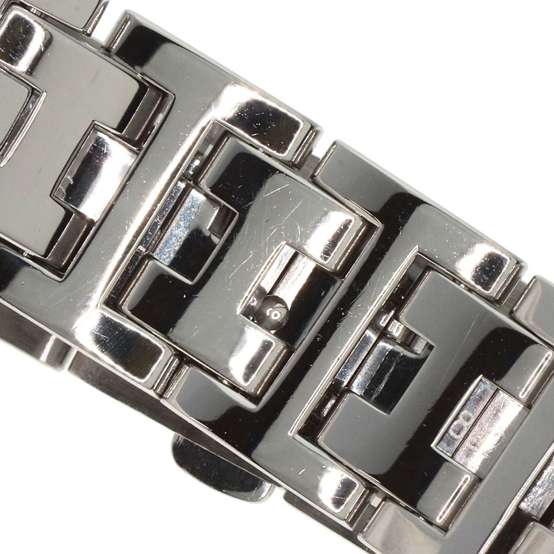 HERMES Watches Quartz CL4.210 Stainless Steel , Stainless Steel Silver Clipper Nacre shell dial Women Used Authentic