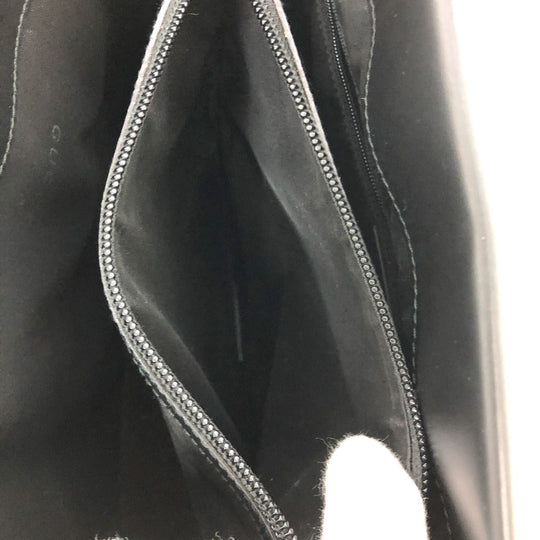 GUCCI Handbag 002058 leather black logo