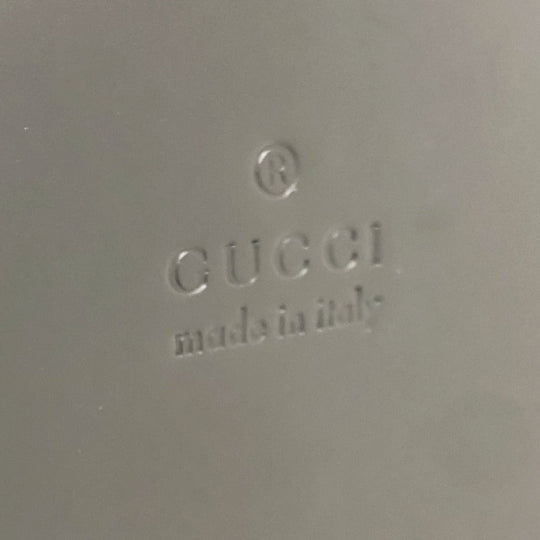GUCCI Handbag 002058 leather black logo