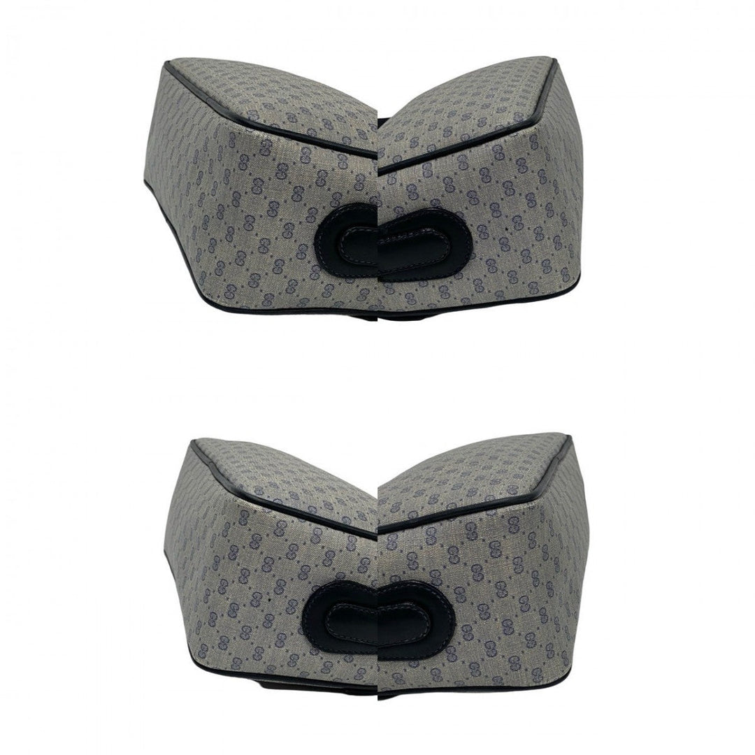 GUCCI Shoulder Bag leather Navy