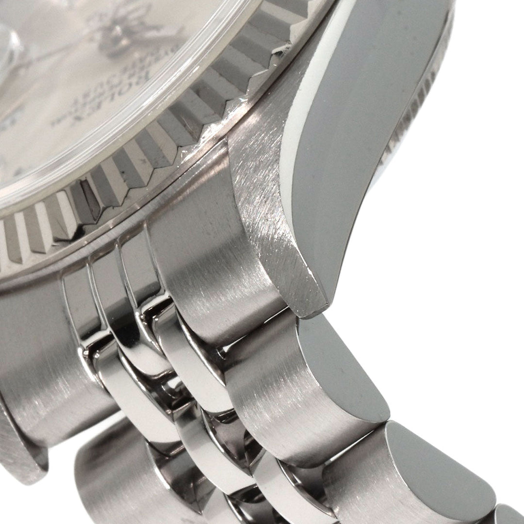 ROLEX Watches Mechanical Automatic 69174G Stainless Steel Silver Datejust 10P Diamond Silver dial