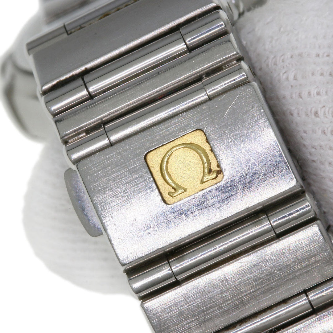 OMEGA Watches Quartz 1572.30 Stainless Steel , Stainless Steel Silver Constellation Silver dial Women Used Authentic