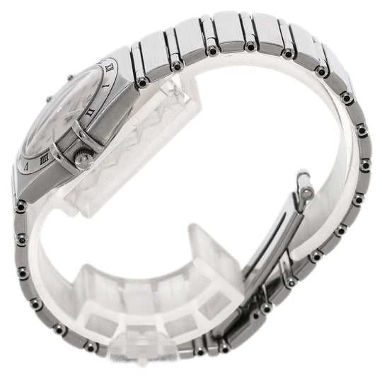 OMEGA Watches Quartz 1572.30 Stainless Steel , Stainless Steel Silver Constellation Silver dial Women Used Authentic