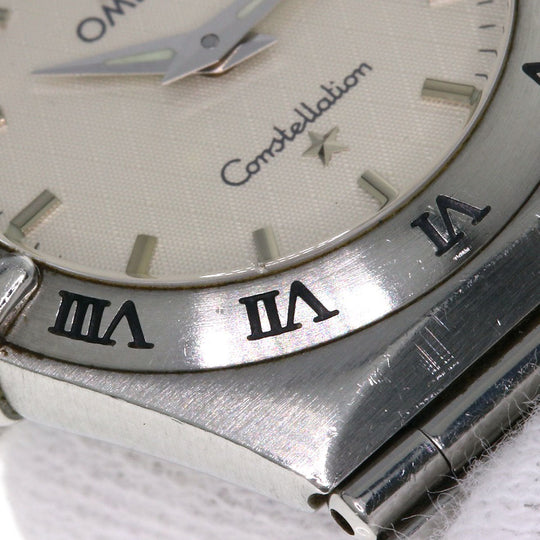 OMEGA Watches Quartz 1572.30 Stainless Steel , Stainless Steel Silver Constellation Silver dial Women Used Authentic