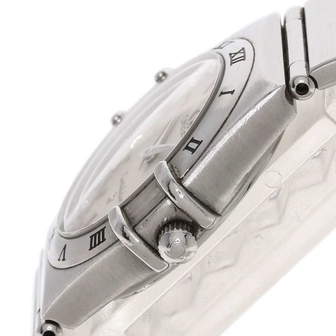 OMEGA Watches Quartz 1572.30 Stainless Steel , Stainless Steel Silver Constellation Silver dial Women Used Authentic