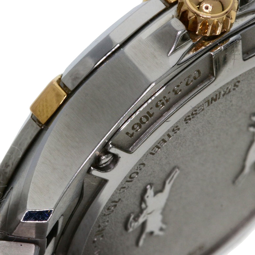 Concord Watches Quartz 02.3.15.1061 Stainless Steel Silver Saratoga White shell dial