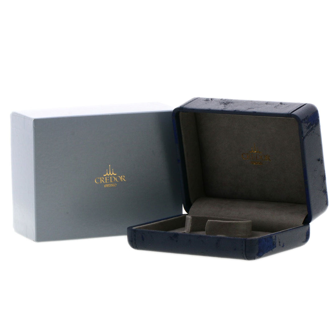 SEIKO Watches Quartz 7371-0090 Stainless Steel , Stainless Steel , K8YG gold CREDOR white dial Women Used Authentic