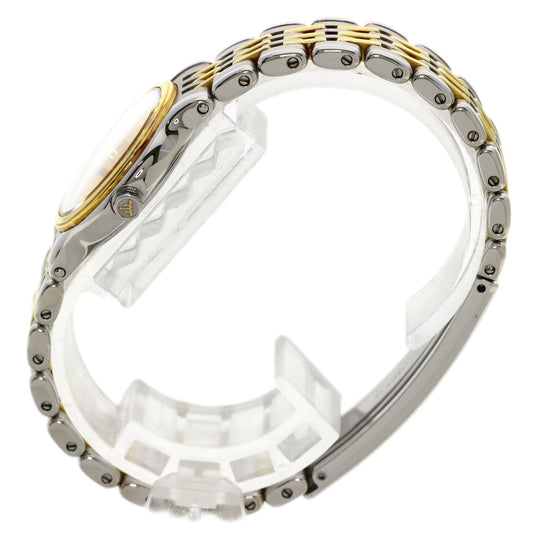 SEIKO Watches Quartz 7371-0090 Stainless Steel , Stainless Steel , K8YG gold CREDOR white dial Women Used Authentic