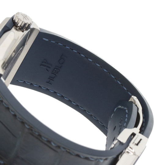 HUBLOT Watches Mechanical Automatic 542.NX.7170.LR Titanium Silver Classic Fusion Titanium Blue blue dial