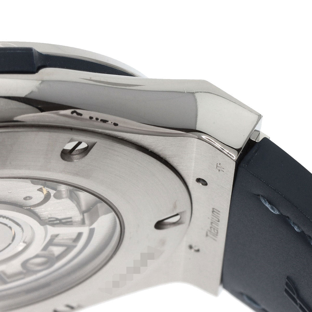 HUBLOT Watches Mechanical Automatic 542.NX.7170.LR Titanium Silver Classic Fusion Titanium Blue blue dial