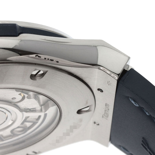 HUBLOT Watches Mechanical Automatic 542.NX.7170.LR Titanium Silver Classic Fusion Titanium Blue blue dial