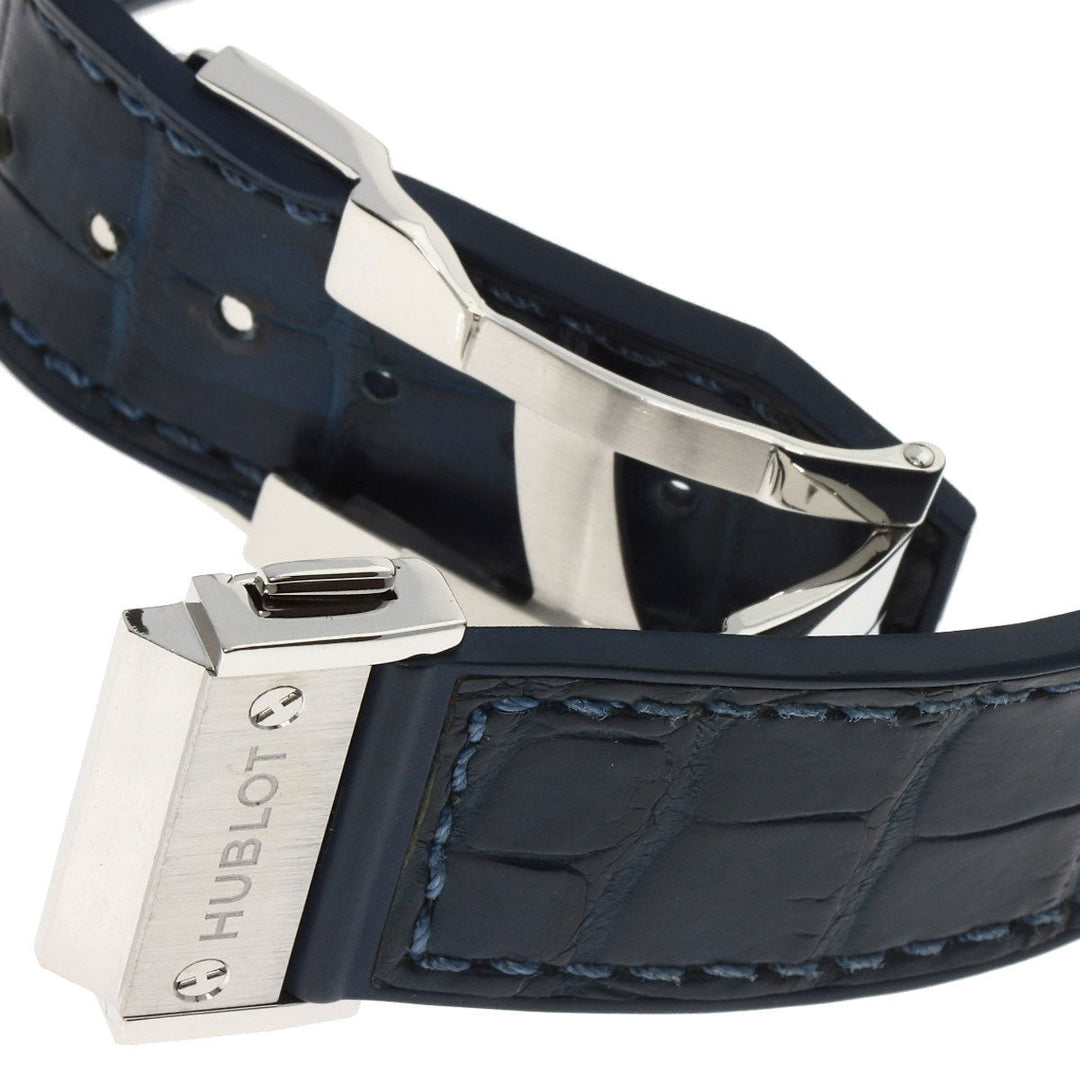 HUBLOT Watches Mechanical Automatic 542.NX.7170.LR Titanium Silver Classic Fusion Titanium Blue blue dial