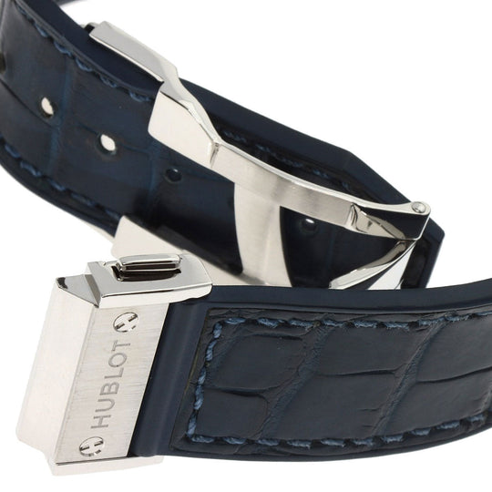 HUBLOT Watches Mechanical Automatic 542.NX.7170.LR Titanium Silver Classic Fusion Titanium Blue blue dial