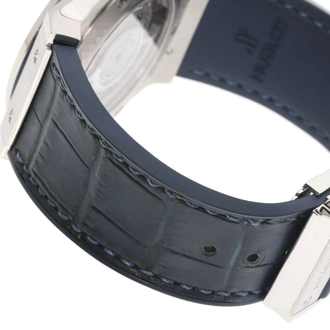 HUBLOT Watches Mechanical Automatic 542.NX.7170.LR Titanium Silver Classic Fusion Titanium Blue blue dial