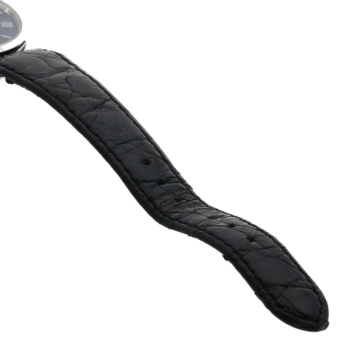 GUCCI Watches Quartz 2040M Stainless Steel, Leather Silver Sherry line gray dial mens Used Authentic
